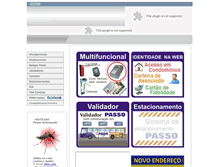 Tablet Screenshot of passo.com.br